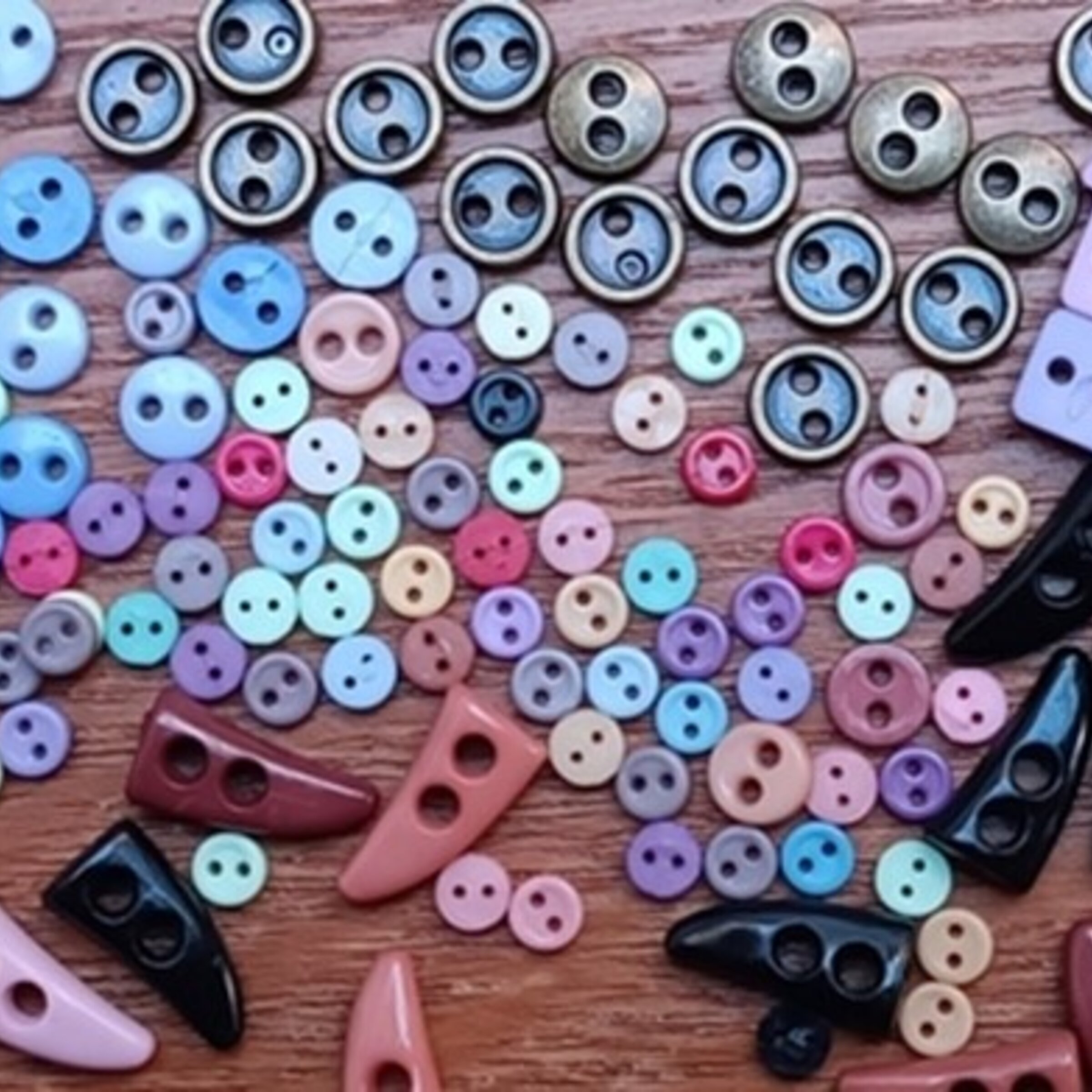 Botones para muñecas